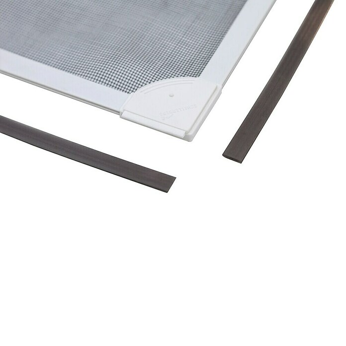 Schellenberg Insect Stop Mosquitera (An x Al: 120 x 100 cm, Blanco, Fijación mediante imán, Ámbito de uso: Ventana)