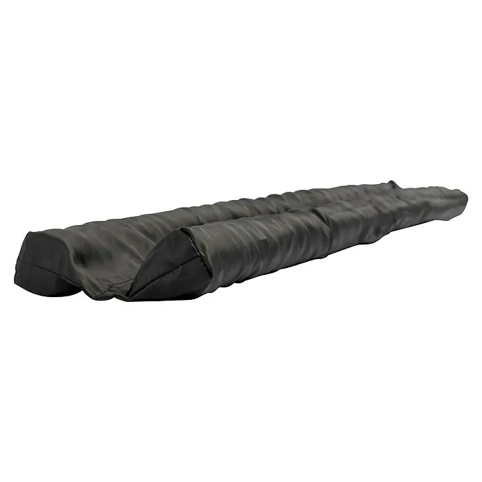 Schellenberg Türbodendichtung Basic - Anthrazit, L x B: 95 x 3,5 cm, Geeignet für: Zimmertüren - Doppelseitiger Zugluftstopper in Dunkelgrau, ideal zum Abdichten von Türen und Fenstern und zum Energiesparen.