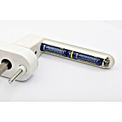 Schellenberg Asidero para ventana con alarma (Blanco, 115 dB)
