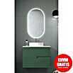 Duplach Mueble de lavabo Mana (L x An x Al: 45 x 80 x 60 cm, Oliva, Melamina) | BAUHAUS
