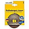 Schellenberg Rollladengurt (Braun, Länge: 6 m, Gurtbreite: 23 mm)