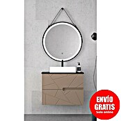 Duplach Mueble de lavabo Gurla (L x An x Al: 45 x 60 x 60 cm, Moka, Melamina) | BAUHAUS