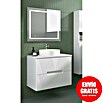 Duplach Mueble de lavabo Istor (L x An x Al: 45 x 60 x 60 cm, Blanco, Melamina) | BAUHAUS