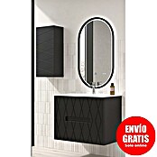 Duplach Mueble de lavabo Nanda (L x An x Al: 45 x 60 x 60 cm, Negro, Melamina) | BAUHAUS
