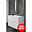 Duplach Mueble de lavabo Mana (L x An x Al: 45 x 60 x 60 cm, Blanco, Melamina) | BAUHAUS