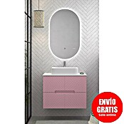 Duplach Mueble de lavabo Kamet (L x An x Al: 45 x 100 x 60 cm, Rosa, Melamina) | BAUHAUS
