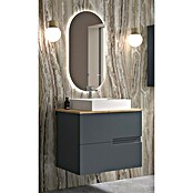 Duplach Mueble de lavabo Sia (L x An x Al: 45 x 60 x 60 cm, Antracita, Melamina) | BAUHAUS