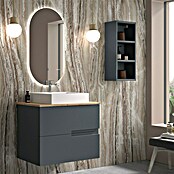 Duplach Mueble de lavabo Sia (L x An x Al: 45 x 60 x 60 cm, Antracita, Melamina) | BAUHAUS