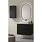 Duplach Mueble de lavabo Sia (L x An x Al: 45 x 80 x 60 cm, Negro, Melamina) | BAUHAUS