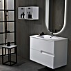 Duplach Mueble de lavabo Sia (L x An x Al: 45 x 100 x 60 cm, Gris, Melamina) | BAUHAUS