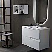 Duplach Mueble de lavabo Sia (L x An x Al: 45 x 80 x 60 cm, Gris, Melamina) | BAUHAUS