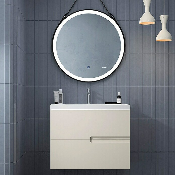 Duplach Mueble de lavabo Sia (L x An x Al: 45 x 80 x 60 cm, Beige, Melamina) | BAUHAUS