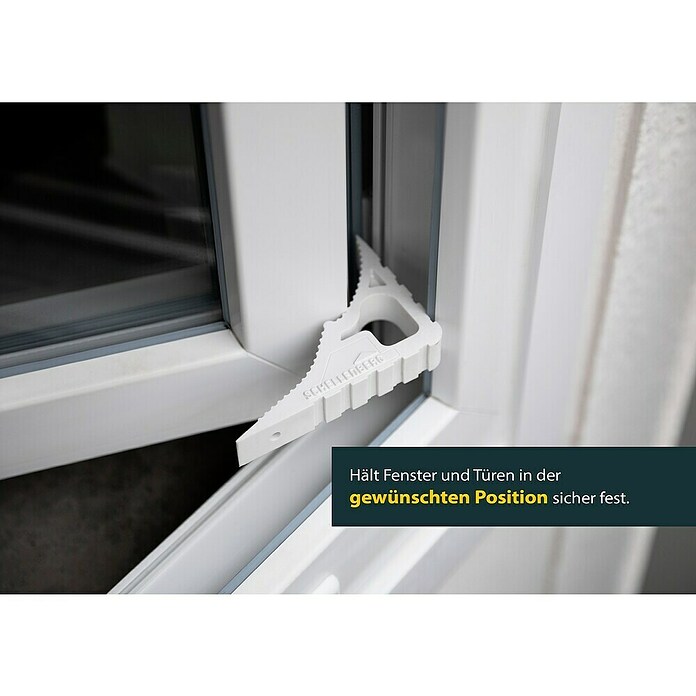 Schellenberg Tür- & Fensterstopper (Weiß)