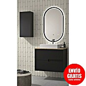 Duplach Mueble de lavabo Sia (L x An x Al: 45 x 80 x 60 cm, Negro, Melamina) | BAUHAUS