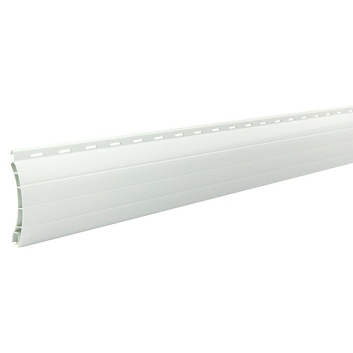 Schellenberg Rollladenprofil (L x B: 1,2 m x 52 mm, Geeignet für: Rollladen-Maxi-Systeme, Weiß)