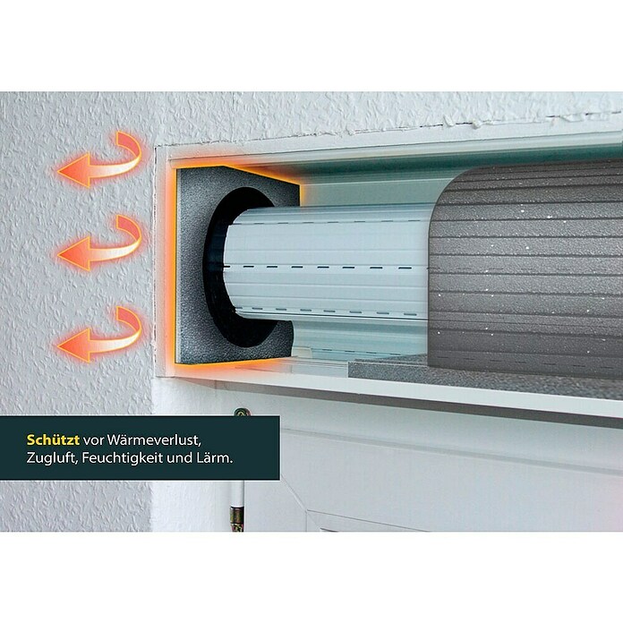 Schellenberg Rollladenkasten-Dämmmatte (L x B x H: 300 x 360 x 15 mm)