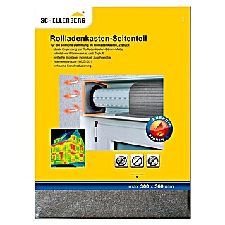 Schellenberg Rollladenkasten-Dämmmatte Seitenteil (300 x 360 x 15 mm)