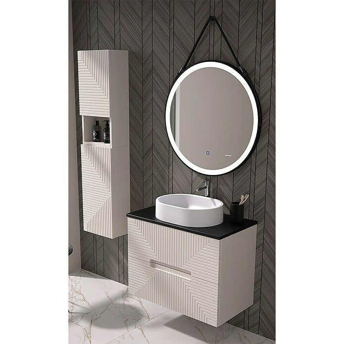 Duplach Mueble de lavabo Teram (L x An x Al: 45 x 100 x 60 cm, Beige, Melamina) | BAUHAUS