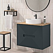 Duplach Mueble de lavabo Teram (L x An x Al: 45 x 80 x 60 cm, Antracita, Melamina) | BAUHAUS