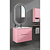 Duplach Mueble de lavabo Teram (L x An x Al: 45 x 60 x 60 cm, Rosa, Melamina) | BAUHAUS