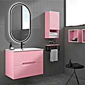 Duplach Mueble de lavabo Teram (L x An x Al: 45 x 60 x 60 cm, Rosa, Melamina) | BAUHAUS