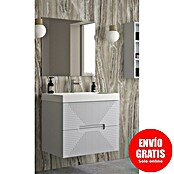 Duplach Mueble de lavabo Teram (L x An x Al: 45 x 80 x 60 cm, Gris, Melamina) | BAUHAUS