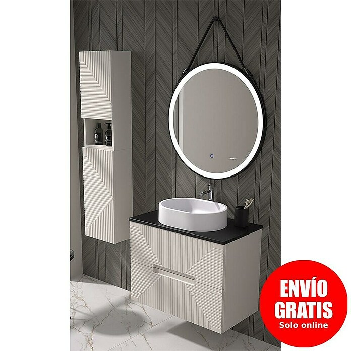 Duplach Mueble de lavabo Teram (L x An x Al: 45 x 100 x 60 cm, Beige, Melamina) | BAUHAUS