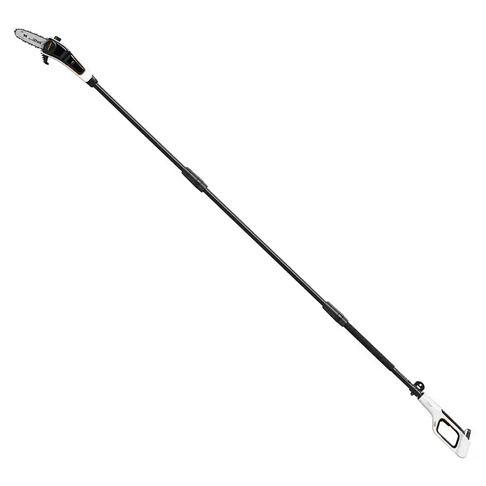 Litheli U20 Akku-Hochentaster - Ohne Akku, Schwertlänge: 200 mm, Länge Stiel: 340 cm - Akku-Hochentaster mit Teleskopschaft für müheloses Schneiden hoher Äste vom Boden aus. Ideal für Baumpflege und Gartenarbeit.