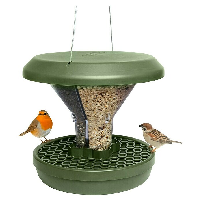 Swissinno Futtersäule Smart Birds (Kunststoff, Dunkelgrün) | BAUHAUS