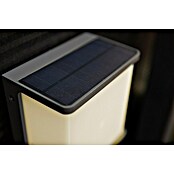 Lutec Doblo Aplique solar para exterior Flat (12 W, L x An x Al: 15 x 8,9 x 17 cm, Antracita, IP44, 1.000 lm) | BAUHAUS