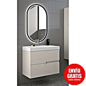 Duplach Mueble de lavabo Gurla (L x An x Al: 45 x 80 x 60 cm, Beige, Melamina) | BAUHAUS