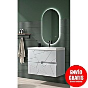 Duplach Mueble de lavabo Gurla (L x An x Al: 45 x 80 x 60 cm, Gris, Melamina) | BAUHAUS