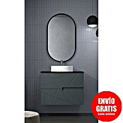 Duplach Mueble de lavabo Gurla (L x An x Al: 45 x 60 x 60 cm, Antracita, Melamina) | BAUHAUS