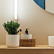 Maceta para planta Sita (Dimensiones externas (Ø x Al): 26,5 x 26 cm, Cerámica, Blanco) | BAUHAUS