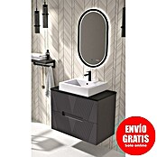 Duplach Mueble de lavabo Istor (L x An x Al: 45 x 60 x 60 cm, Antracita, Melamina) | BAUHAUS