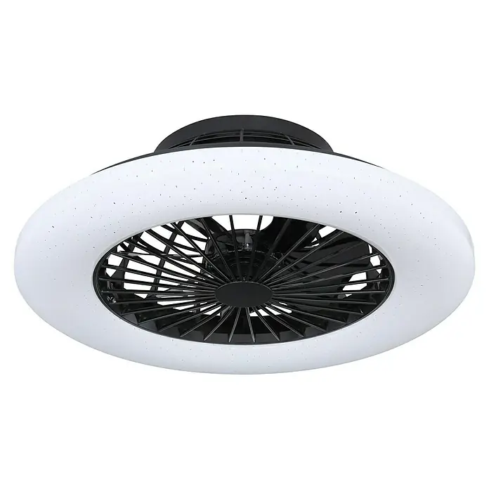 Globo Deckenventilator Travo - 30 W, Durchmesser: 50 cm - Eine moderne Deckenleuchte mit Ventilator. Das runde Design und die Beleuchtung machen sie zu einem funktionalen Hingucker.