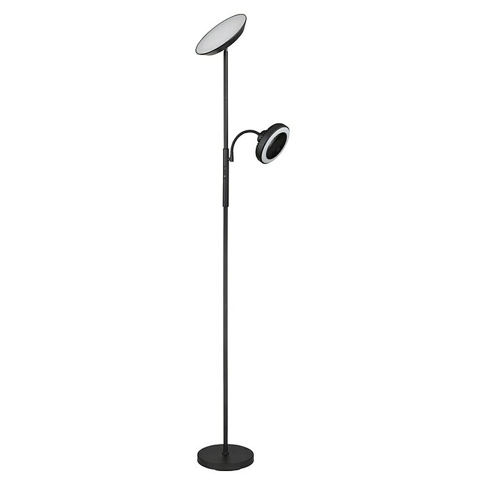 Globo LED stajaća svjetiljka Davyd  (20 W, Visina: 178 cm, Crna, Topla bijela) | BAUHAUS