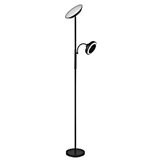 Globo LED stajaća svjetiljka Davyd (20 W, Visina: 178 cm, Crna, Topla bijela)