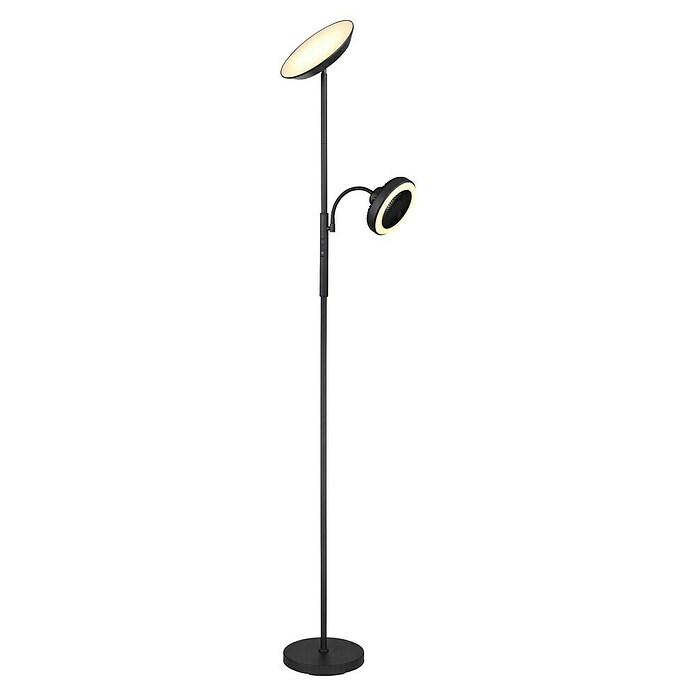 Globo LED stajaća svjetiljka Davyd  (20 W, Visina: 178 cm, Crna, Topla bijela) | BAUHAUS