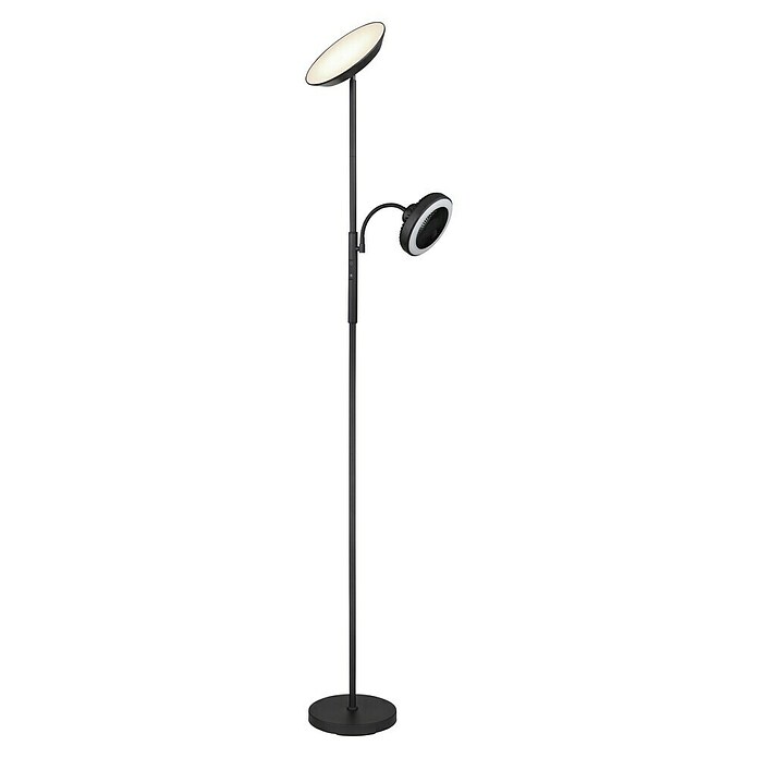 Globo LED stajaća svjetiljka Davyd  (20 W, Visina: 178 cm, Crna, Topla bijela) | BAUHAUS