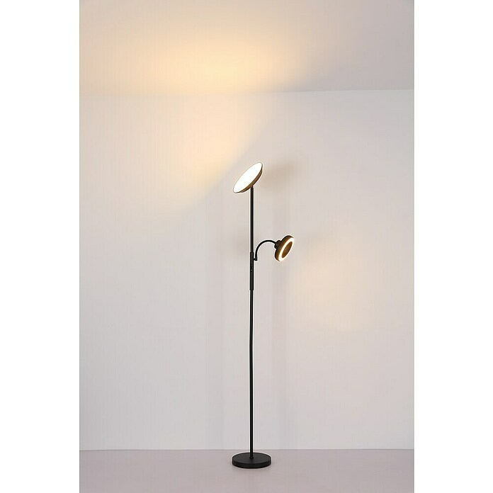 Globo LED stajaća svjetiljka Davyd  (20 W, Visina: 178 cm, Crna, Topla bijela) | BAUHAUS