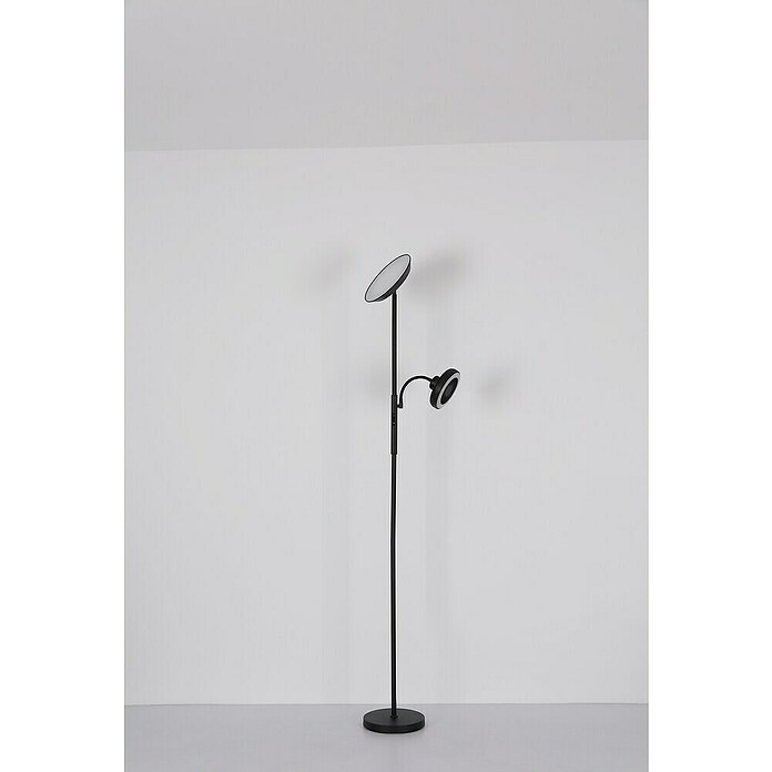 Globo LED stajaća svjetiljka Davyd  (20 W, Visina: 178 cm, Crna, Topla bijela) | BAUHAUS