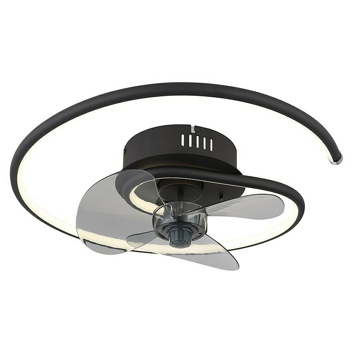 Globo Stropni ventilator Koren  (30 W, Promjer: 45 cm, Crna) | BAUHAUS