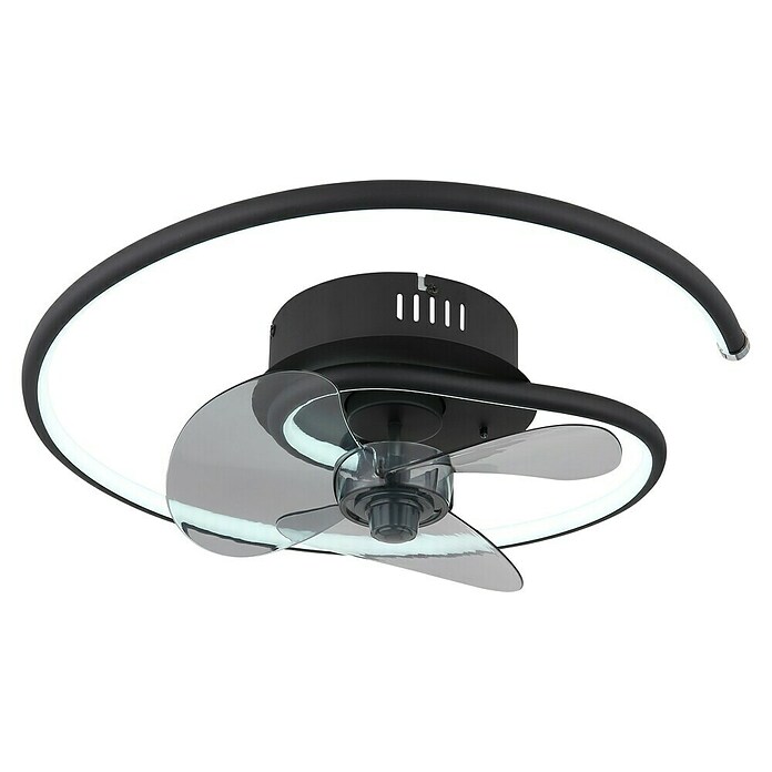 Globo Stropni ventilator Koren  (30 W, Promjer: 45 cm, Crna) | BAUHAUS