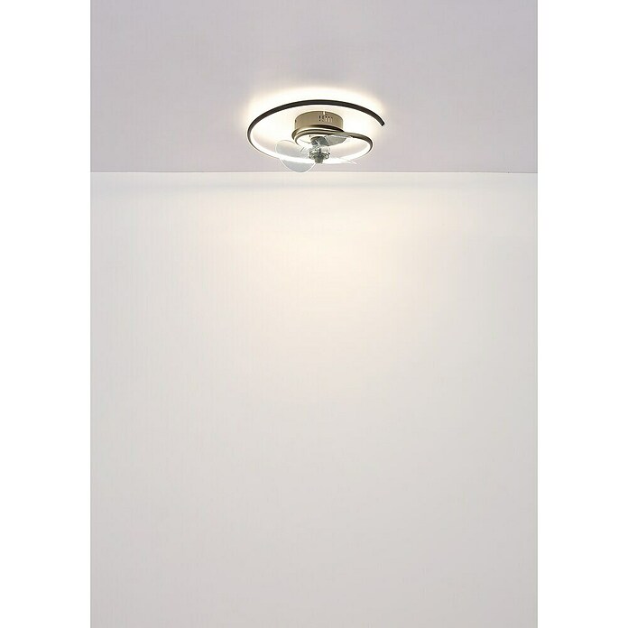 Globo Stropni ventilator Koren  (30 W, Promjer: 45 cm, Crna) | BAUHAUS