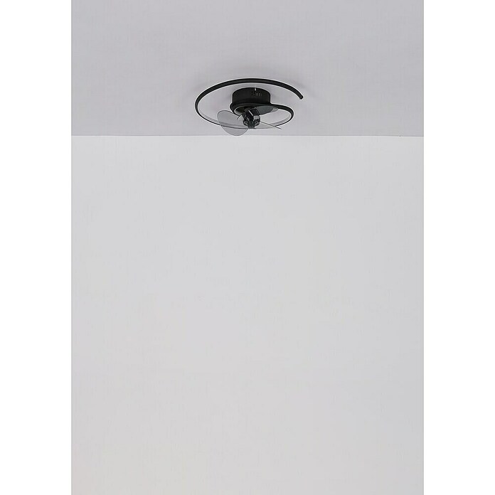 Globo Stropni ventilator Koren  (30 W, Promjer: 45 cm, Crna) | BAUHAUS