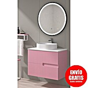 Duplach Mueble de lavabo Mana (L x An x Al: 45 x 80 x 60 cm, Rosa, Melamina) | BAUHAUS