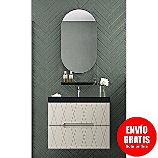 Duplach Mueble de lavabo Nanda (L x An x Al: 45 x 60 x 60 cm, Beige, Melamina)