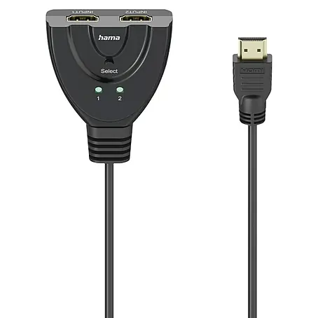 Hama  HDMI-Kabel 00205323 4K 2x1 2x HDMI-Buchse - 1x HDMI-Stecker