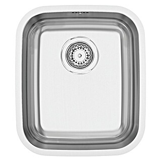 Rodi Fregadero encastrable Brasilia (44 x 38 cm, Acero)